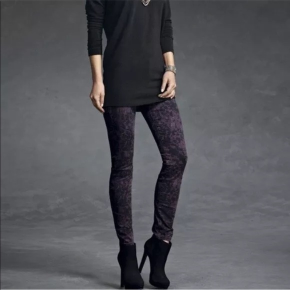 CAbi Pants - Cabi Women’s Twilight Purple Camo Pants Size 6